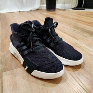 Adidas  EQT ADV/91-18  Shoes Mens Size 10 Carbon Royal Black Athletic Sneakers